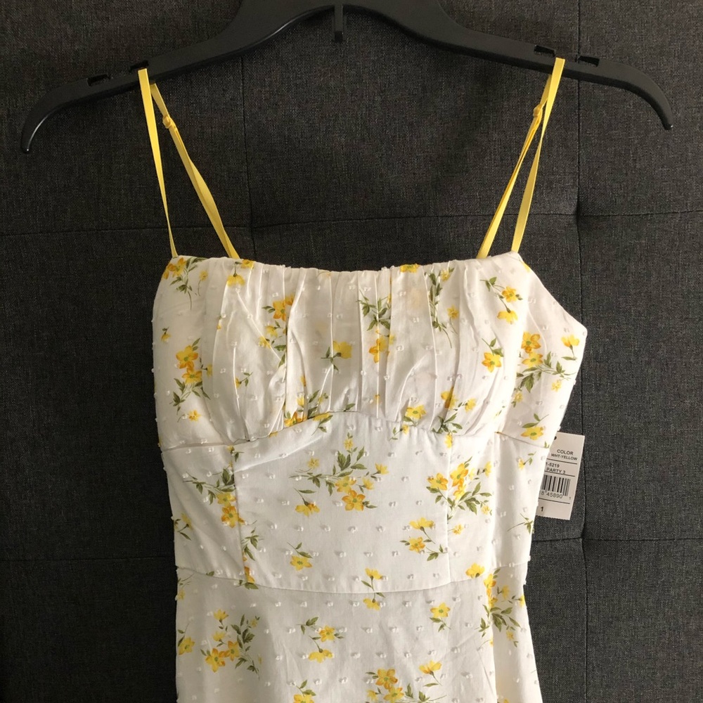 Spring floral dress